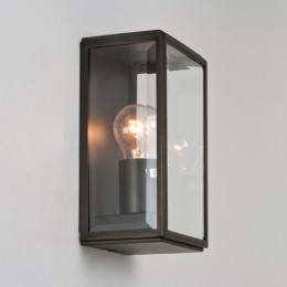 ASTRO Homefield 160 external wall sconce brown
