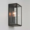 ASTRO Homefield 160 external wall sconce brown