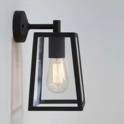 ASTRO Calvi 215 external sconce black, brass