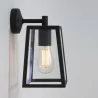 ASTRO Calvi 215 external sconce black, brass