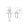 ASTRO Montparnasse 1096001, 1096009 exterior wall light