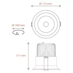 BPM SU OTIS 3235 IP65 LED