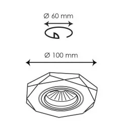 Oprawa BPM Crystal 3095 czarna