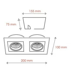 BPM SQUARE 3067 LED