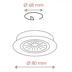 BPM JANT 5004 12V srebrnoszara