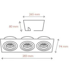 BPM Aluminio Plata 3013 12V