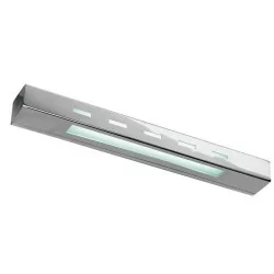 Bathroom wall light AURORA Satina Silver 1315