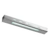 Bathroom wall light AURORA Satina Silver 1315