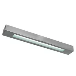 Bathroom wall lamp AURORA Satina Silver 1317