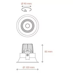 BPM TURTA LED 3157