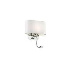 IDEAL LUX  Sheraton AP2 white brown 74900, 74917