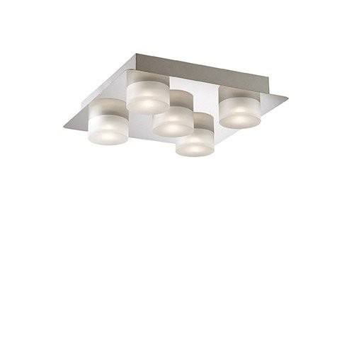 IDEAL LUX  ceiling Hockey PL5 chrome 86958