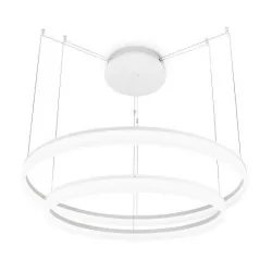 LEDS-C4 Spin lampa wisząca 3x4W 100cm biała