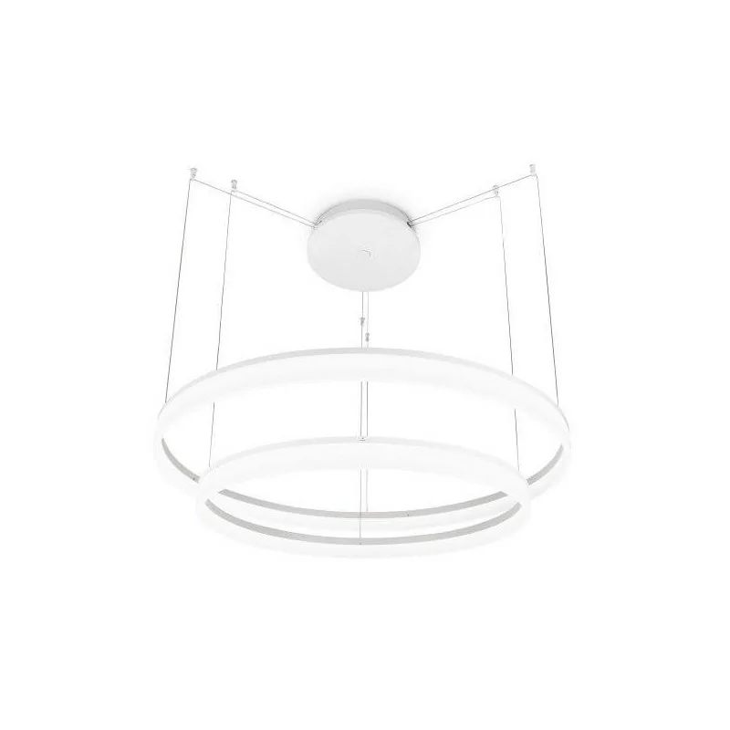 LEDS-C4 Spin lampa wisząca 3x4W 100cm biała