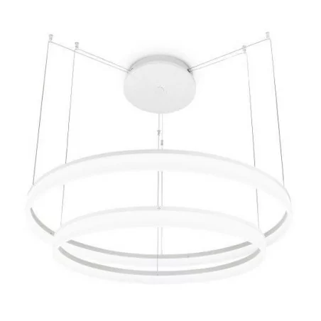 LEDS-C4 Spin lampa wisząca 3x4W 100cm biała