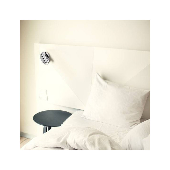 LEDS-C4 wall light IVY chrome, nickel, ancient brass