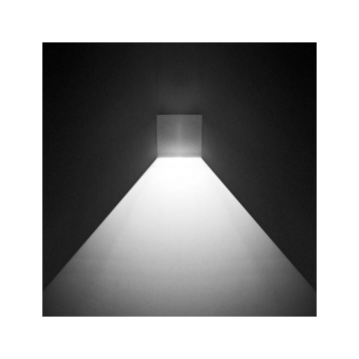 LEDS-C4 Kinkiet KUB biały, szary, czerwony 05-3220