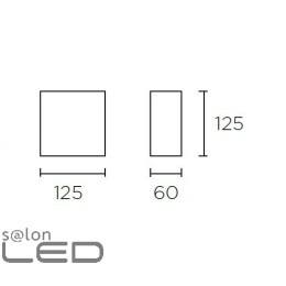 LEDS-C4 GES 05-1798-14-14V1 plaster wall light LED