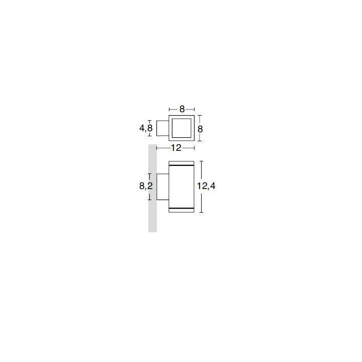 CRISTHER Exterior wall lamp TEKA