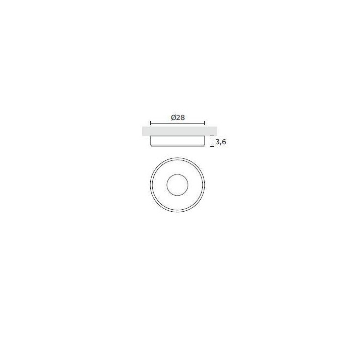 CRISTHER Plafon zewnętrzny VIENA 30W 403B-L0130B-01
