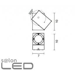 DOPO Exterior wall lamp GUISLA 451A-L0103B-04
