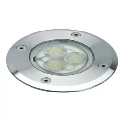 DOPO Exterior recessed lamp BORA 3x1W