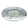 DOPO Exterior recessed lamp BORA 3x1W