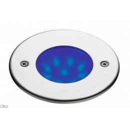 EXO Oprawa wpuszczana NAT-LED okrągła biały, niebieski, zielony