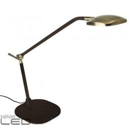 LEDS-C4 Lampka biurkowa QUEEN chrom/czarny, mosiądz antyczny/stary brąz
