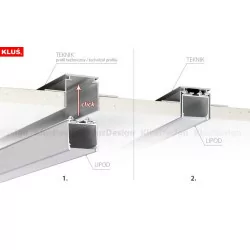 Profil architektoniczny LIPOD do płyt G-K 2m