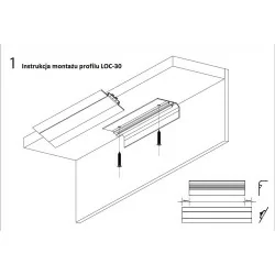 Profil aluminiowy LED LOC-30