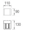 LEDS-C4 WILSON 05-9683 outdoor LED