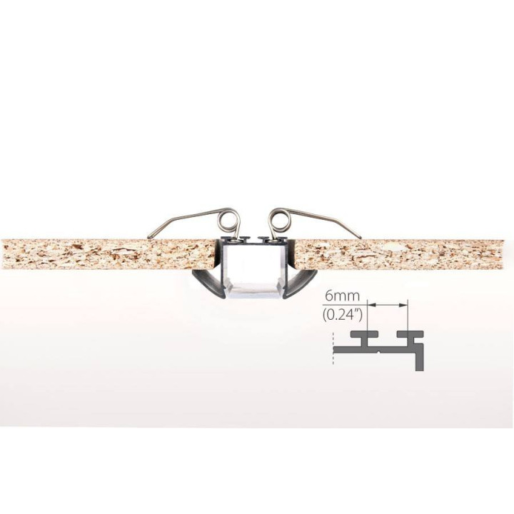 KMA Recessed Spring Mount