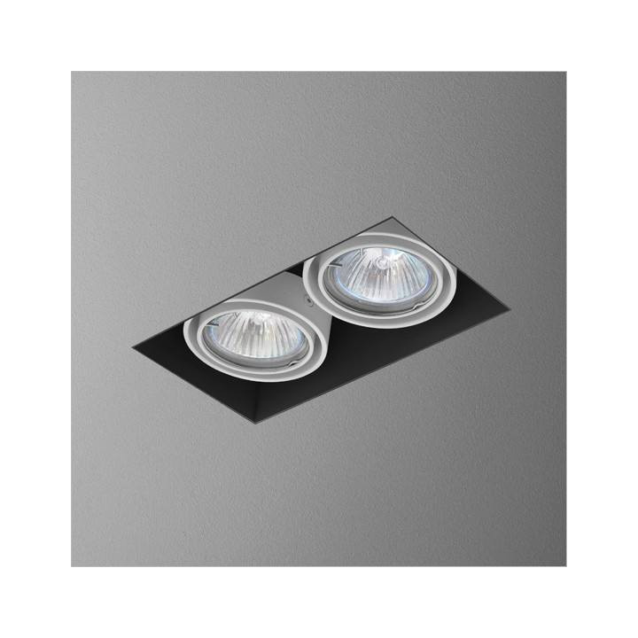 Oprawa AQUAFORM SQUARES 50x2 BEZ RAMKI 230V 37012