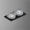 AQUAFORM SQUARES 50x2 trimless 230V recessed 