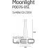 Lampa wisząca Maxlight MOONLIGHT średnia P0076-05L