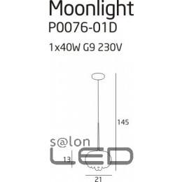 Hanging lamp MAXlight  MOONLIGHT medium P0076-05L