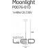 Lampa wisząca Maxlight MOONLIGHT mała P0076-01D