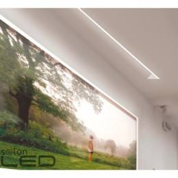 CONTINUOUS LINEAR RECESSED STRUCTURE MENORCA LED