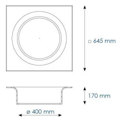 Oprawa Crismosil BPM VOLCANO LED 10049