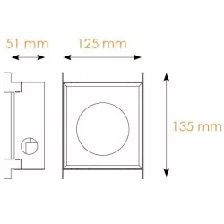 Integrated wall BPM Crismosil Orbit 10091