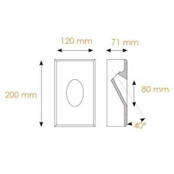 Integrated wall BPM Crismosil NADIR 10113, 10115