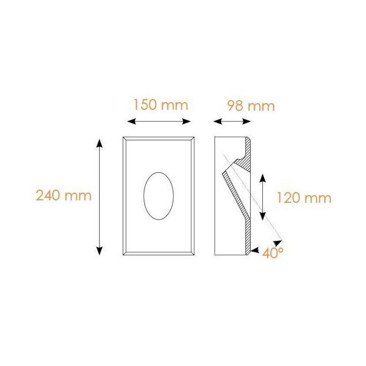 Integrated wall BPM Crismosil NADIR 10113, 10115