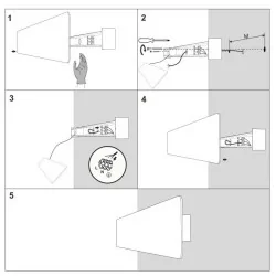 AQFORM Smart Panel GL square LED wall 26330, 26331