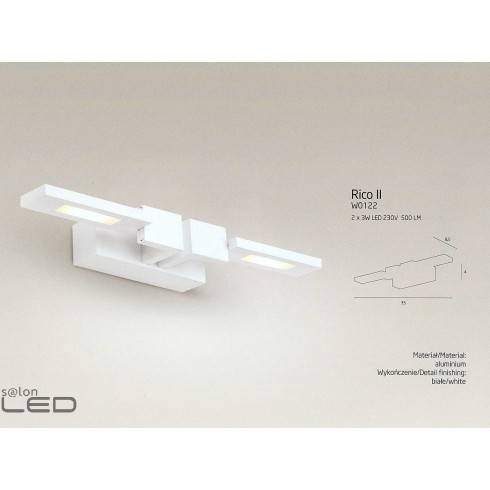 Kinkiet LED RICO II W0122
