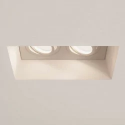 ASTRO Blanco Adjustable Twin 1253006 downlight plaster finish