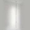 STILNOVO XILEMA 7773, 7774 LED pendant lamp 25W white, aluminum 3000K