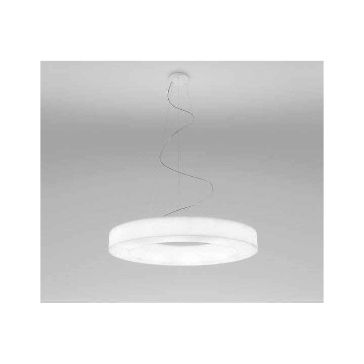 STILNOVO SATURN 7650, 7652 duża biała wisząca LED 75cm, 115cm DALI
