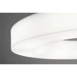 STILNOVO SATURN 7650, 7652 large white LED pendant 75cm or 115cm DALI