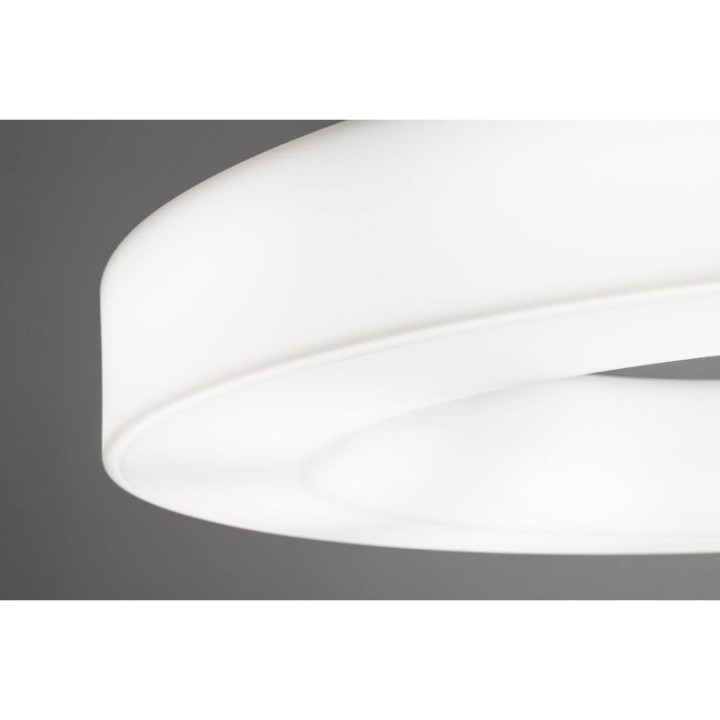 STILNOVO SATURN 7650, 7652 duża biała wisząca LED 75cm, 115cm DALI